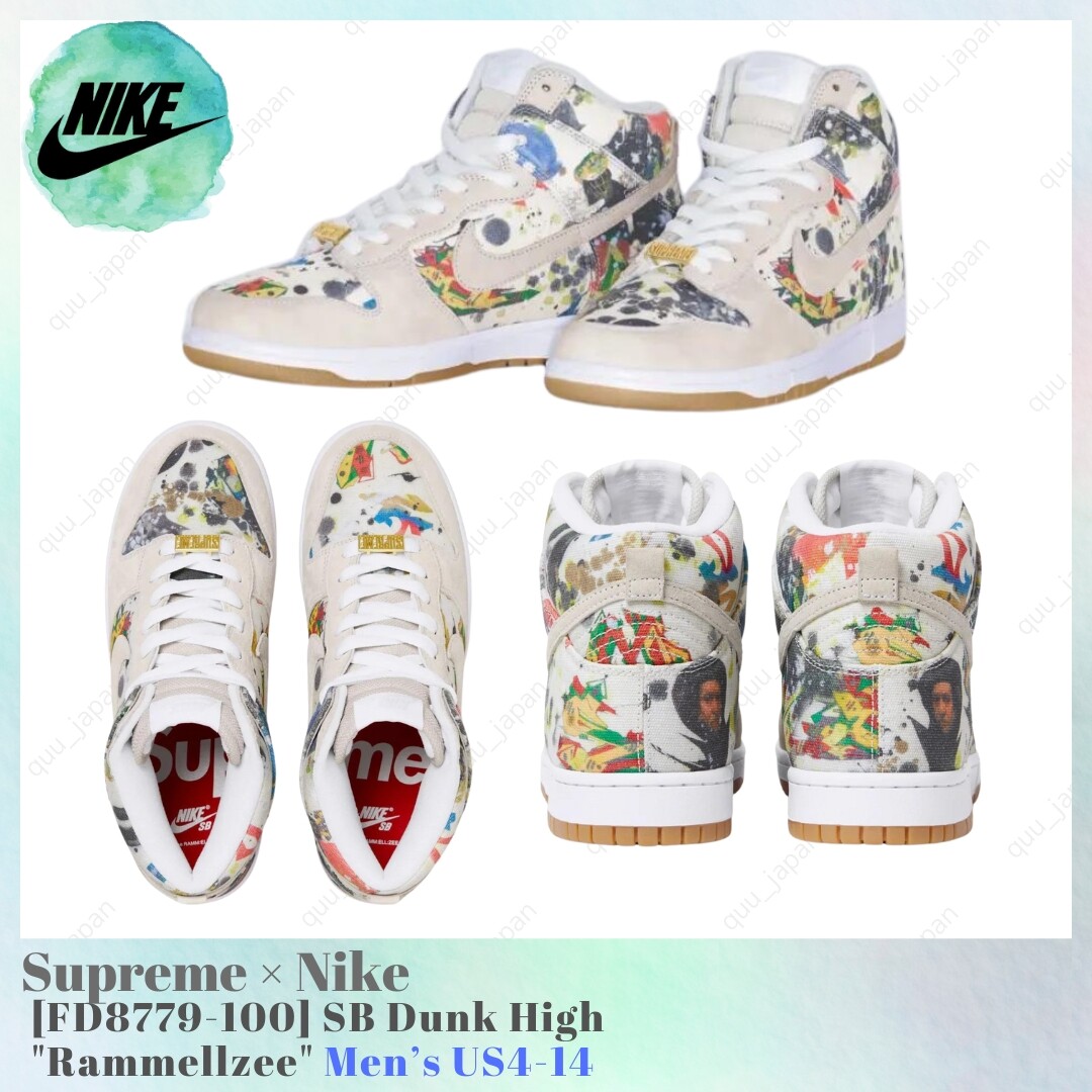 Supreme × NikeSB DunkLow Rammellzee 27.5 Supreme x Nike SB Dunk Low Rammellzee | Kixify Marketplace