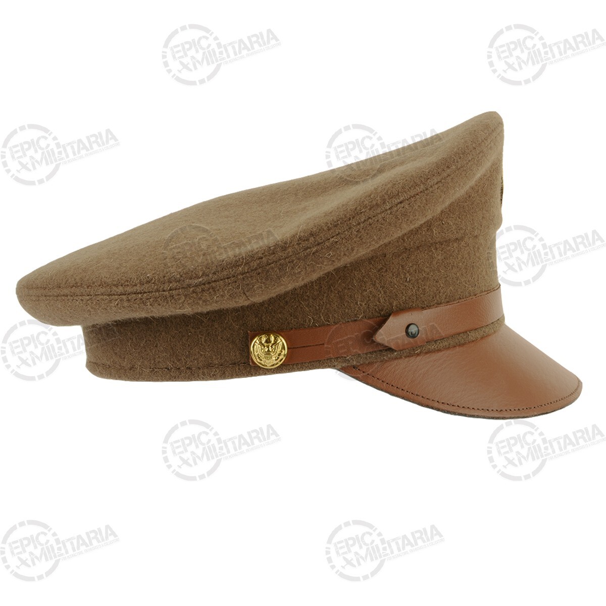 Reproduction WW2 US Army Enlisted Man Visor Cap - Wool | eBay display picture 1
