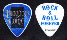 Kingdom Come James Kottak Blue Guitar Pick - 2018 30th Anniversary Tour