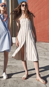 theory white linen dress