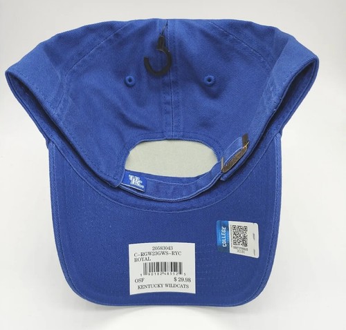 Kentucky Wildcats '47 Clean Up Strapback Hat Adjustable Blue Embroidered UK Dad - Picture 5 of 7
