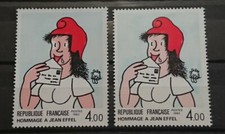 France Variété De Couleur Timbre N° 2291 (Rose Très Pâle) + Normal / Neuf**/1983