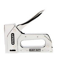 Stanley TR110 Heavy Duty Steel Staple Gun, Squeeze Trigger uses TRA700 and T-50