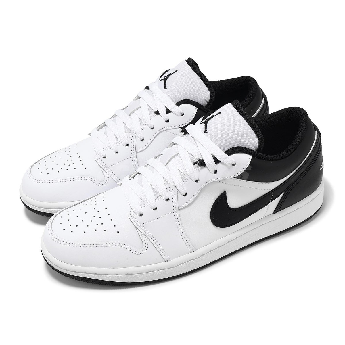 Nike Air Jordan 1 Low AJ1 White Black Men Casual Shoes Nike Air Jordan 1 Low AJ1 White Black Men Casual Shoes