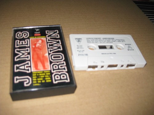 James Brown Spanish Cassette Live IN Concert