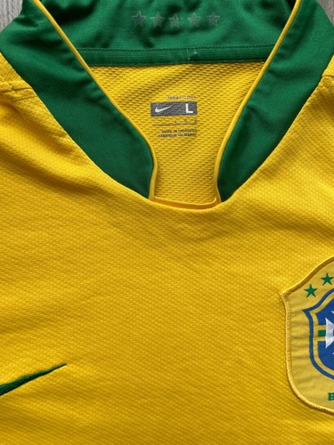 Vintage 2006-07 Nike Brazil National Team Jersey Size L - Picture 2 of 4