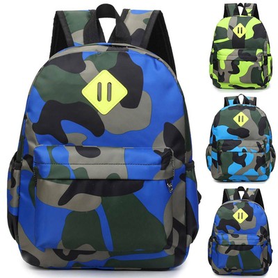 boys camouflage backpack