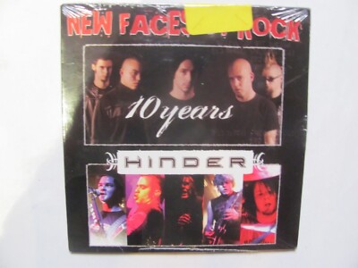 10 YEARS + Hinder 4 Tracks 2 from each artist+ VIDEO Digipak  NEW SEALED