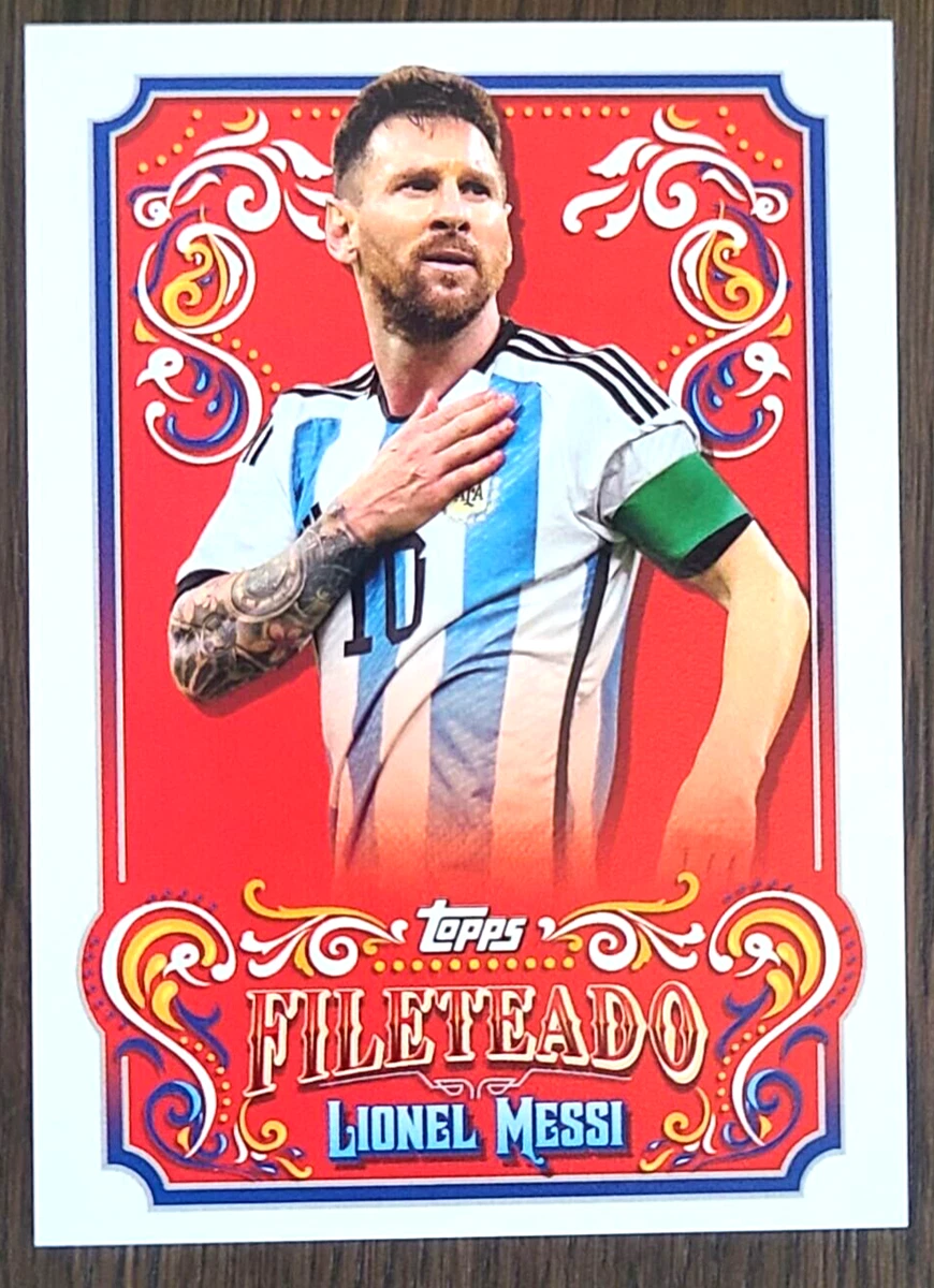 2023 Topps Argentina Fileteado - Lionel Messi #20 for sale | eBay