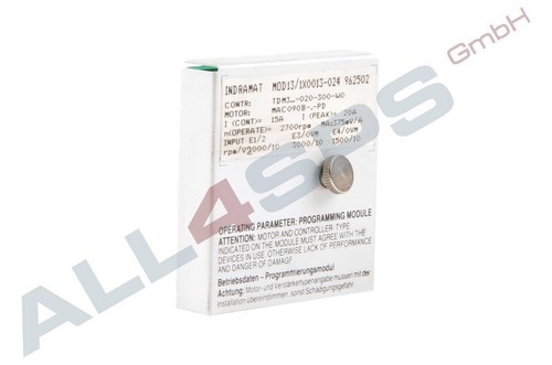 MÓDULO DE PROGRAMACIÓN INDRAMAT, MOD13/1X0013-024 - Imagen 1 de 2