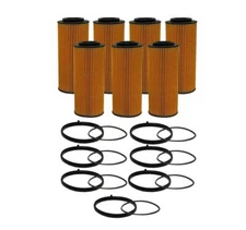 Wix Set of 7 Engine Motor Oil Filters For Audi Porsche Volkswagen V6