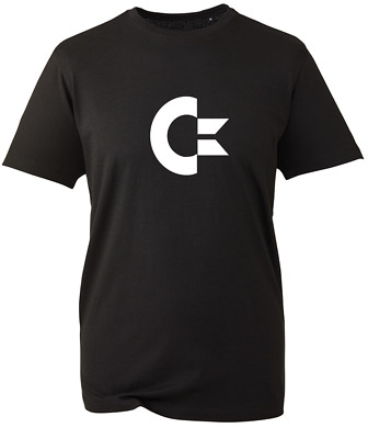 Commodore 64 computors Logo Gammer humorous gift Birthday t shirt BWC