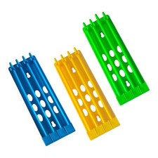 Pigeon Birds Parrot Legs Holder Band Rack 4 Row Bird Training Supplies