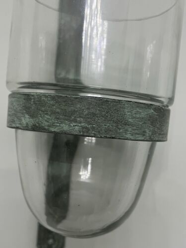 Antique /Gothic Style wall sconces Verdigris Metal candle holders - Picture 5 of 14