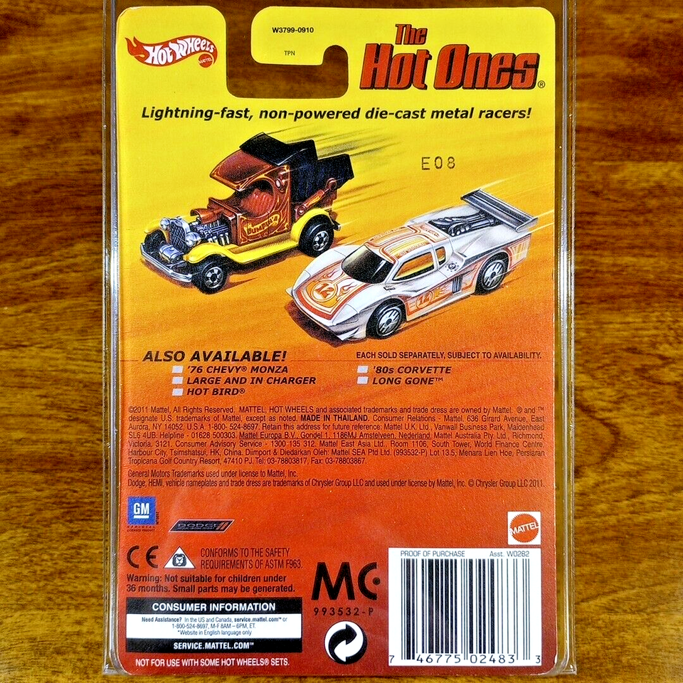 Hot Wheels The Hot Ones Long Gone Metallic Dark Red Big Rig Cab HO