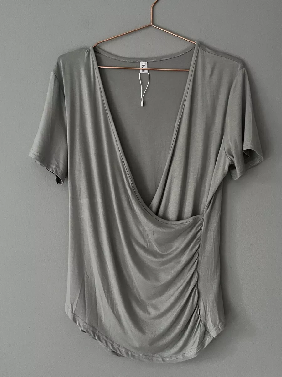 Nursing shop wrap shirt