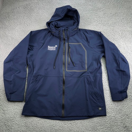 Outerknown Apex Jacke Herren Extra Large Navy Full Zip Kapuze Kelly Slater Sentry - Bild 1 von 14