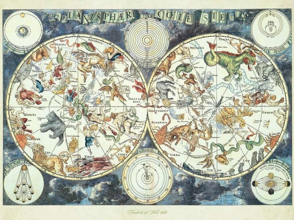 Rompecabezas Mapa Mundial de Animales Fantásticos 1500 piezas de Ravensburger Foto 2 de 2