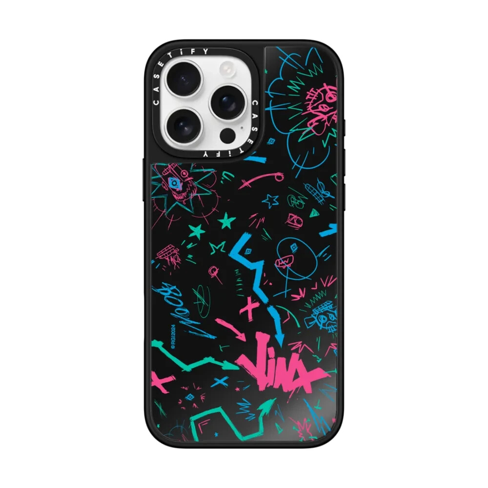 ARCANE x CASETiFY Jinx Graffiti Case iPhone 15 pro max ARCANE x CASETiFY Jinx Graffiti Case iPhone 15 pro max