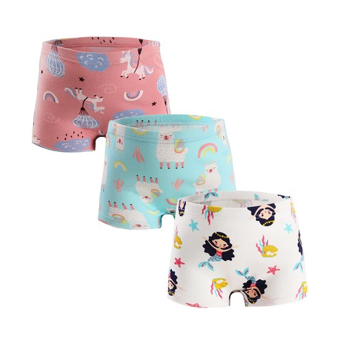 6PCS Little Girls' Hipster Underwear Toddler Baby 100Cotton Panties Boxer Briefs - Picture 14 of 29