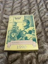 Vintage Raikes Bears BEN with ROCKING HORSE Nursery Miniatures NEW