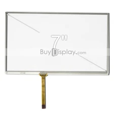 Factory Outlet 7" inch Resistive Touch Panel Screen with Free FPC Connector 