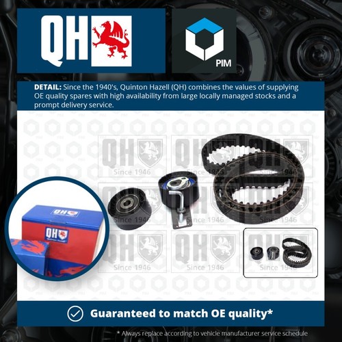 Timing Belt Kit fits PEUGEOT 308 CC, Mk1, Mk2 1.6D 09 to 21 Set QH 0831Q1 New