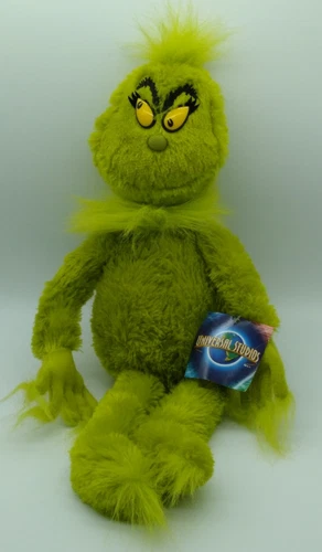 Universal Studios  Dr. Seuss The Grinch 19" Plush  w/ Tag