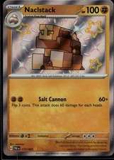 Naclstack Holofoil Shiny Rare SV: Paldean Fates 177/091 NM