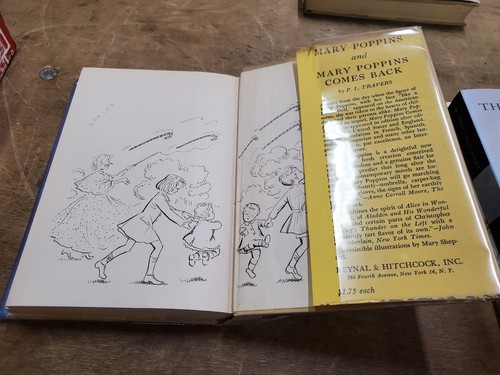 Mary Poppins Opens the Door by P. L. Travers 1943 First Edition, HCDJ - Imagen 14 de 16