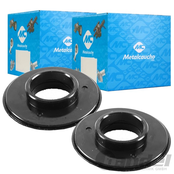 2X Metalcaucho WÄLzlager Federbeinlager Domlager Vorne Passend FüR Mazda 626-image