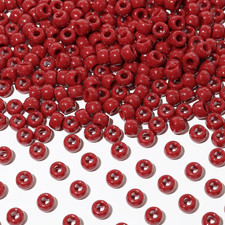 1000Pcs Multi-Colored Plastic Pony Beads Bulk for Craft,6  9Mm Assorted Colors