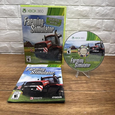 #ad #ad Farming Simulator Microsoft Xbox 360 2013 CIB Tested Working Free Shipping $14.99
