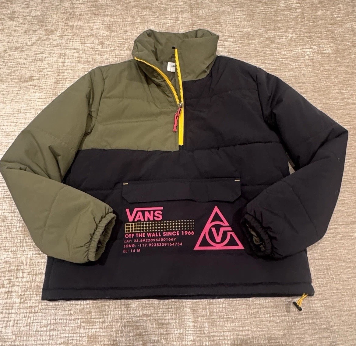 Women’s Vans Ski Snow Puffer 66 Supply Jacket Snowboard Off The Wall Xs