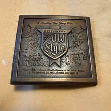 1975 Vintage Old Style 2.5 Bergamot Brass Works Belt Buckle