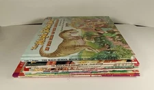 9 The Magic School Bus Book Lot: Dinosaurs, Space, Ants, Plants, Volcano Science