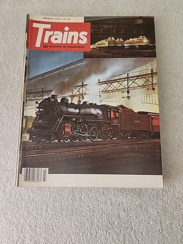 TRAINS THE MAGAZINE Of RAILROADING--1978 Complete Year (12 Magazines) - Picture 4 of 13