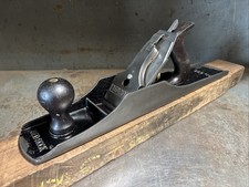 Antique Stanley Bed Rock No. 606 Fore Plane Woodworking Hand Tool Vintage USA