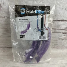 New 2 Pack HoldRite Turn-Out Fitting PEX 3/8" - 1/2" 704-H Free Shipping!