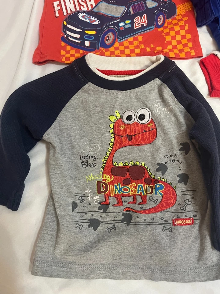 Лот 7 винтажная/современная одежда для мальчика 18–24 М Circo детская штаб-квартира Elmo + больше - Изображение 4 из 4