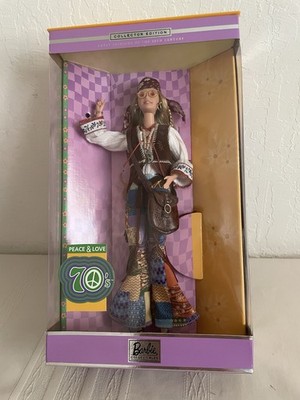Barbieドール　PEACE＆LOVE　70th Barbie Peace & Love 70s Great Fashions of the 20th Century