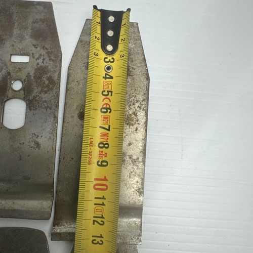 Vintage Chip Breakers Backing Irons Plane Parts Woodworking May Suit Stanley Etc - Picture 10 of 10