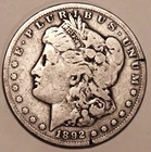 1892-S Morgan Dollar- Fine - Details - #5147D