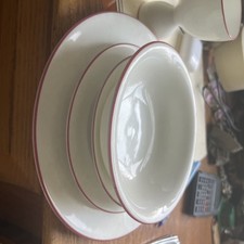 Vintage Crown Staffordshire Bone China England Tea Cup Saucer Plate Set
