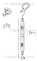 Hydraulikschlauch Lenkung Triscan 8516 29057 FüR VW Passat B5 3B2 Variant 3B5 A4