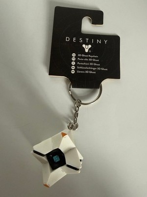 Destiny 3D White Ghost Schlüsselanhänger von Numskull Bungie Spiel Sammlerstück