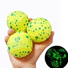 Glow in The Dark Juggling Balls, Dawson Juggling Soft UV  Luminous Reactive ...