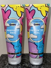 New Bath Body Works PEEPS PEEPIN IT REAL Body Cream 2026 Set Of Two VHTF