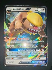 💫Carta Pokemon Gumshoos Gx  Set Sole E Luna 110/149 Ita PL
