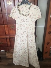 Vintage Prairie Style Maxi Dress
